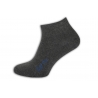 Kvalitné bavlnené pánske ponožky - tm.sivé