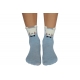 Modré detské ponožky z 90%bavlny