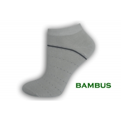 IBA 35-38! Bambusové kotníkové ponožky