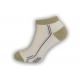98% bavlnené pánske ponožky - smotanové