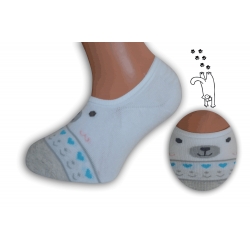 Neviditeľné detské ponožky so vzorom