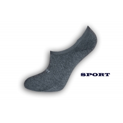 NESPADNÚ! Šedé športové ponožky