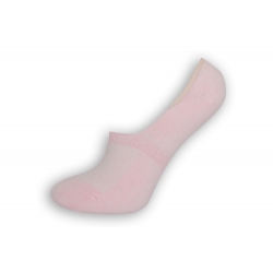 Bl.ružové perforované dámske ponožky