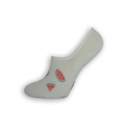 Neviditeľné dámske ponožky s melónikmi