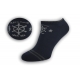 Pánske námornícke kotníkové ponožky – modré