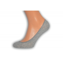 Najnižšie pánske ponožky - sivé