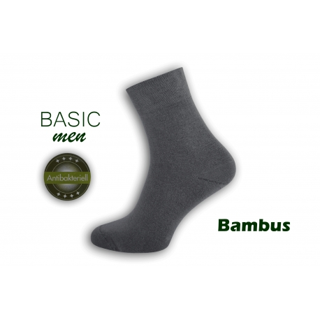 Najkvalitnejšie bambusové pánske ponožky – sivé