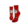 Ponožky ako darček na Mikuláša – červené
