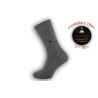 Flexibilné ponožky priateľské k žilám - tm.sivé
