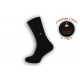Flexibilné ponožky priateľské k žilám - čierne