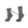 Najteplejšie dámske ponožky do -25 °C - šedé