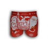 Červené vianočné boxerky s veľkým obrázkom