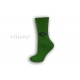 Vlnené dámske ponožky - zelené