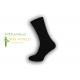 Luxusné 95%-né bambusové ponožky - čierne