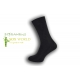 Luxusné 95%-né bambusové ponožky - tm.sivé