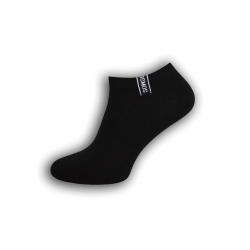 Komfortné pánske krátko ponožky  - čierne