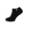 Komfortné pánske krátko ponožky  - čierne
