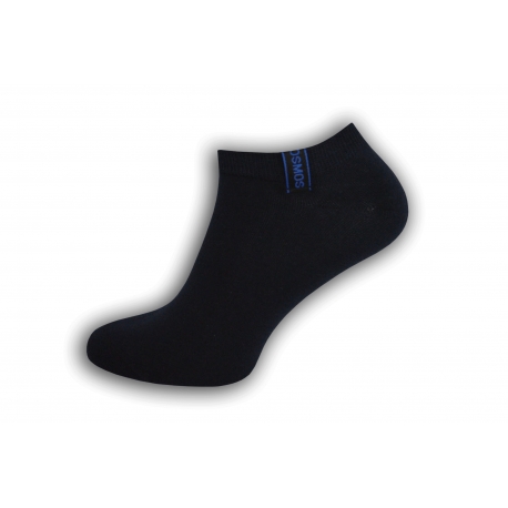 Komfortné pánske krátko ponožky - modré