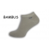 Členkové bambusové pánske ponožky - sivé