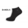 Členkové bambusové pánske ponožky – tm.sivé
