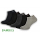 Členkové bambusové ponožky - 5 párov
