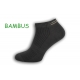 Tm. sivé bambusové pánske ponožky