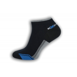 Športové krátke pánske ponožky - modré