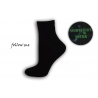 Dámske čierne ponožky - FOLOW ME