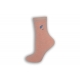 Ružové dámske ponožky s dáždničkom.