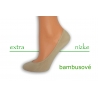 Telové extra nízke bavlnené ponožky