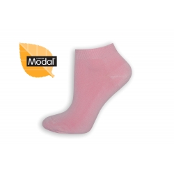 Ružové dámske ponožky z modalu