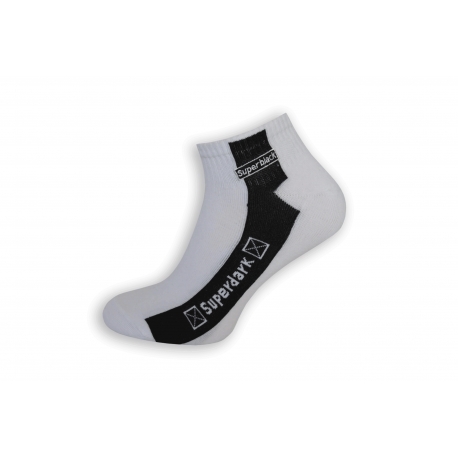 Biele pánske trendové ponožky