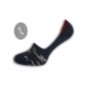 Maskáčové nízke ponožky – modré
