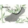 Bambusové nízke detské ponožky - sivé