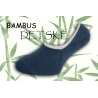 Bambusové nízke detské ponožky - modré