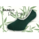 Bambusové nízke detské ponožky - zelené