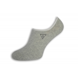 Krátke pánske ponožky s bleskom - bl.sivé