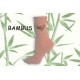 LOVE. Bambusové púdrové dámske ponožky