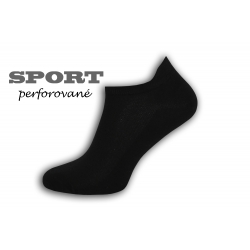 IBA 43-46! 90%-né bavlnené čierne pánske ponožky
