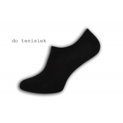 Čierne pánske ponožky do tenisiek