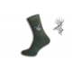 Zelené pánske ponožky s jeleňom