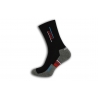 Bavlnené pánske športové ponožky - s červeným