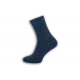 Modré pánske ponožky so vzorom