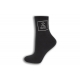 Tmavo šedé dámske ponožky