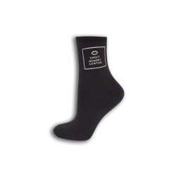 Tmavo šedé dámske ponožky
