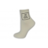 Biele dámske ponožky