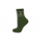 Zelené dámske ponožky s obrázkom