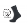 IBA 43-46! Sivé pánske ponožky s plochým švom