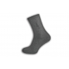 Sivé lacné teplé ponožky