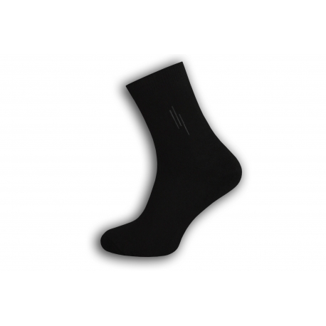 Čierne pánske teplé ponožky